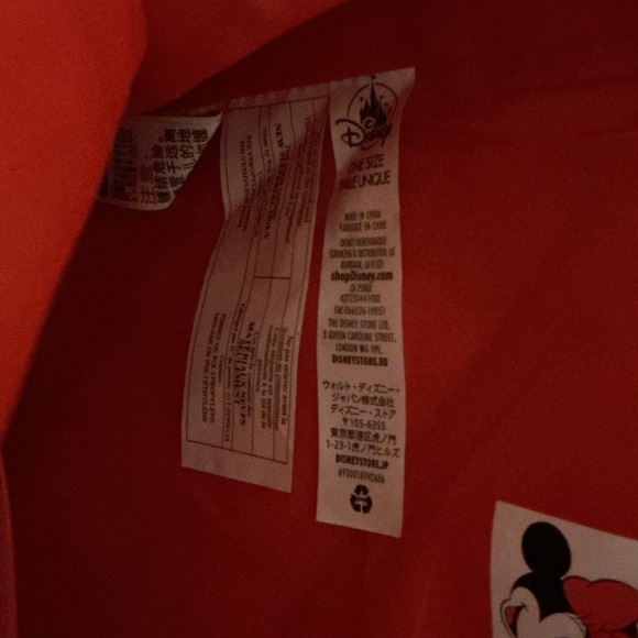 Disney Store Minnie Mouse Back Pack Chenille Bow Weekender Floral - Picture 6 of 6